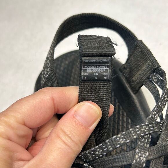 Chaco Black Sandals ZX/3 CLASSIC XOXO Women’s Sz 7 Straps Woven J105524 - Picture 9 of 9